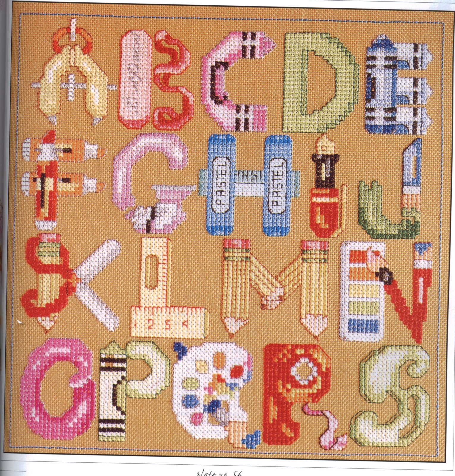 2001 Cross Stitch Designs. Chart by Cross Stitch Designs