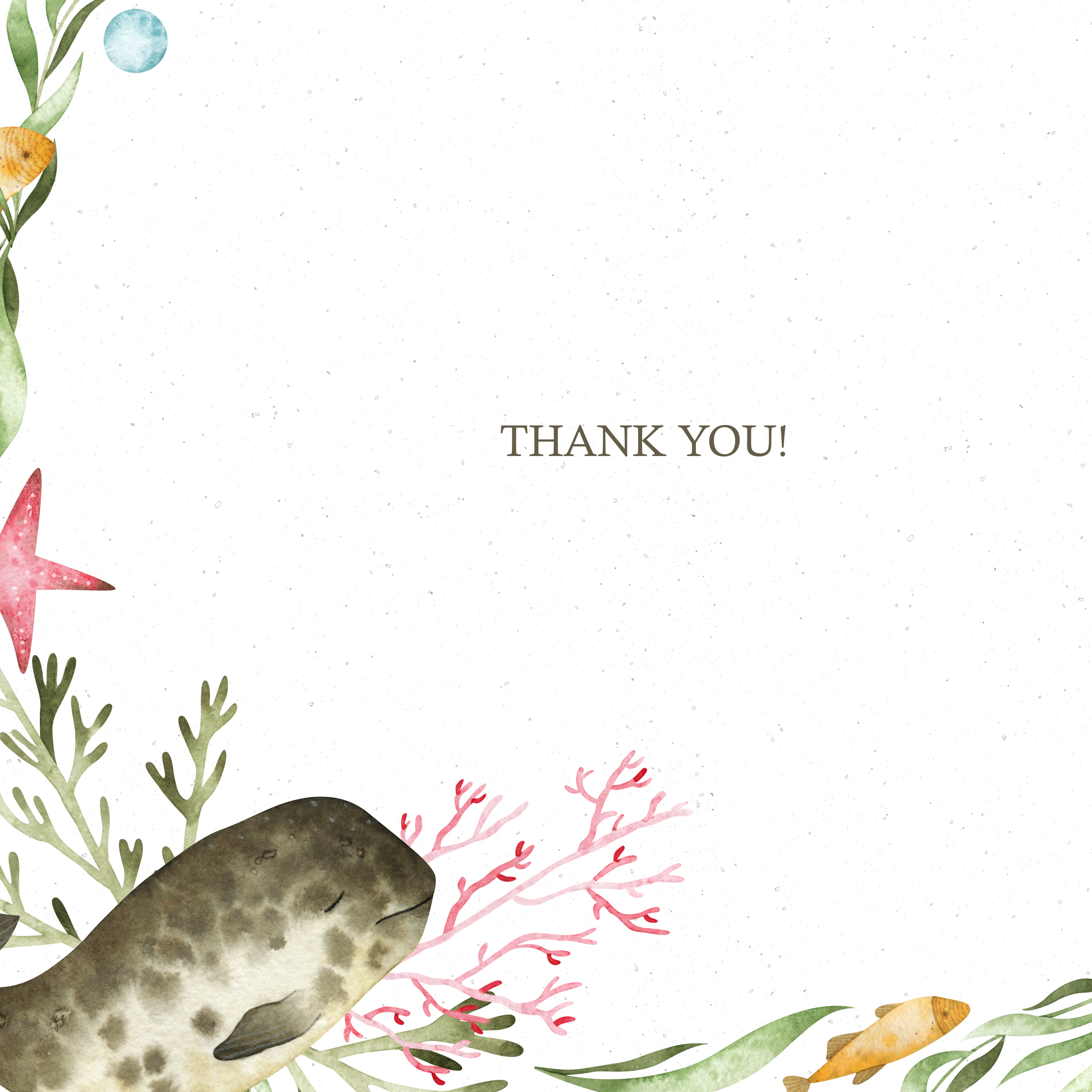 Watercolor nautical wreath. Underwater frame clipart 5 Watercolor nautical wreath. Underwater frame clipart - Image 5
