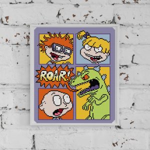 Rugrats cross stitch pattern PDF