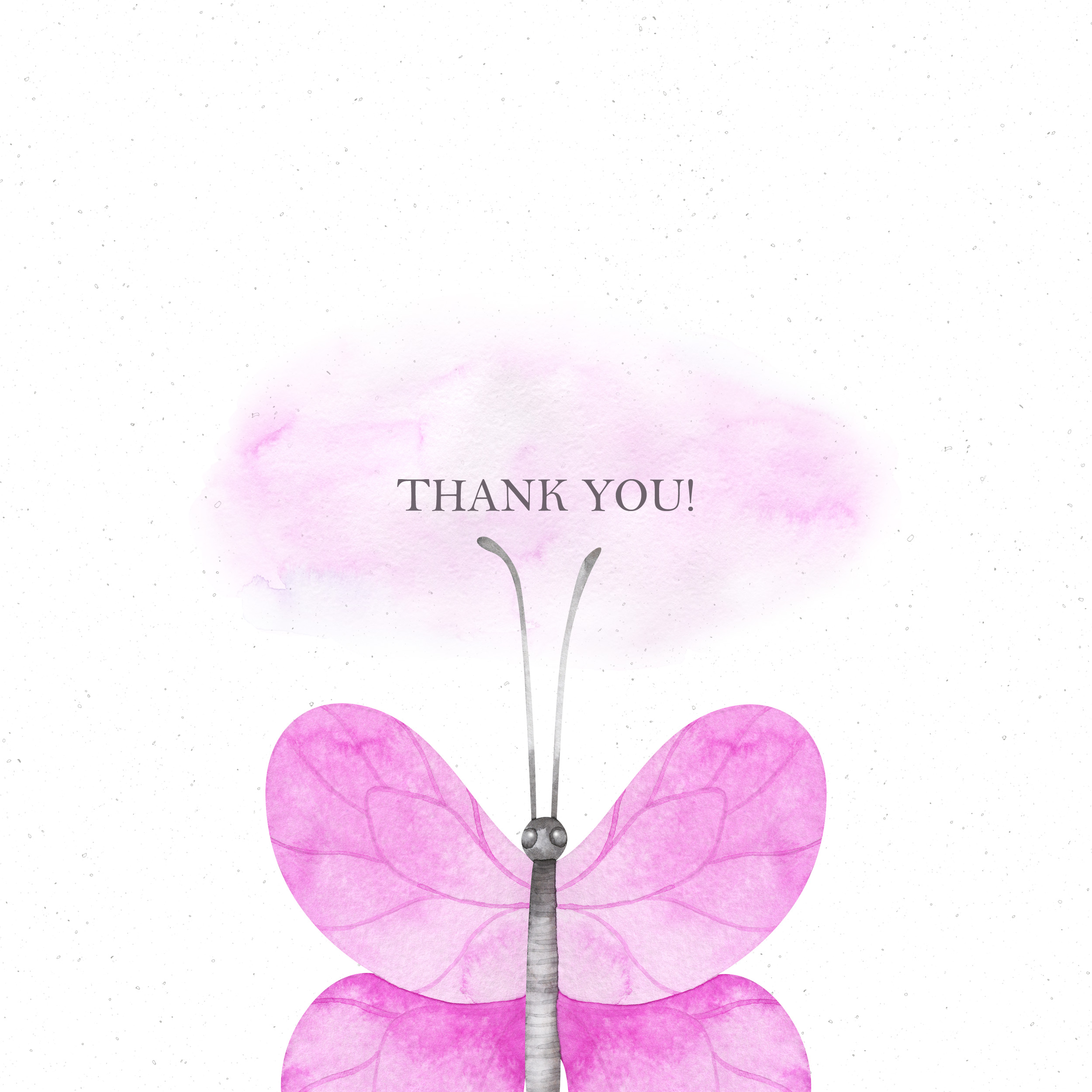 Pink butterfly clipart. Cute watercolor butterflies, greenery 8 Pink butterfly clipart. Cute watercolor butterflies, greenery - Image 8