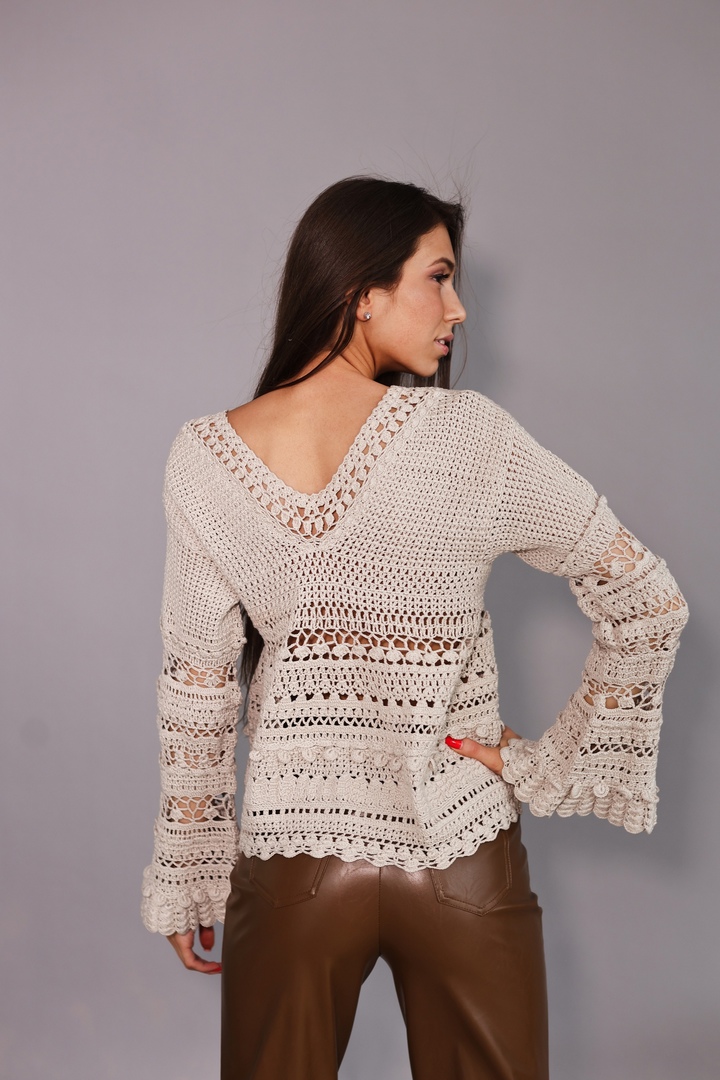 Cotton Crocheted Bralette – Boho Vida
