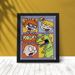 Rugrats cross stitch pattern PDF
