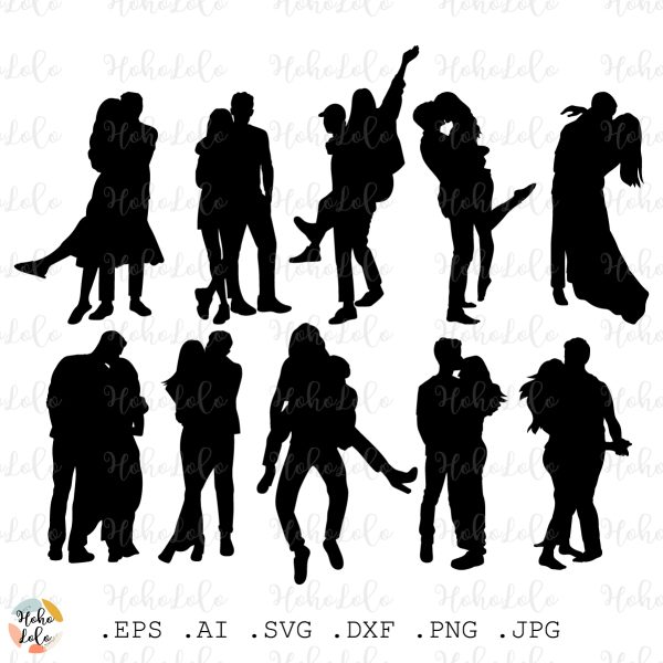 Love Couple Romantic Svg