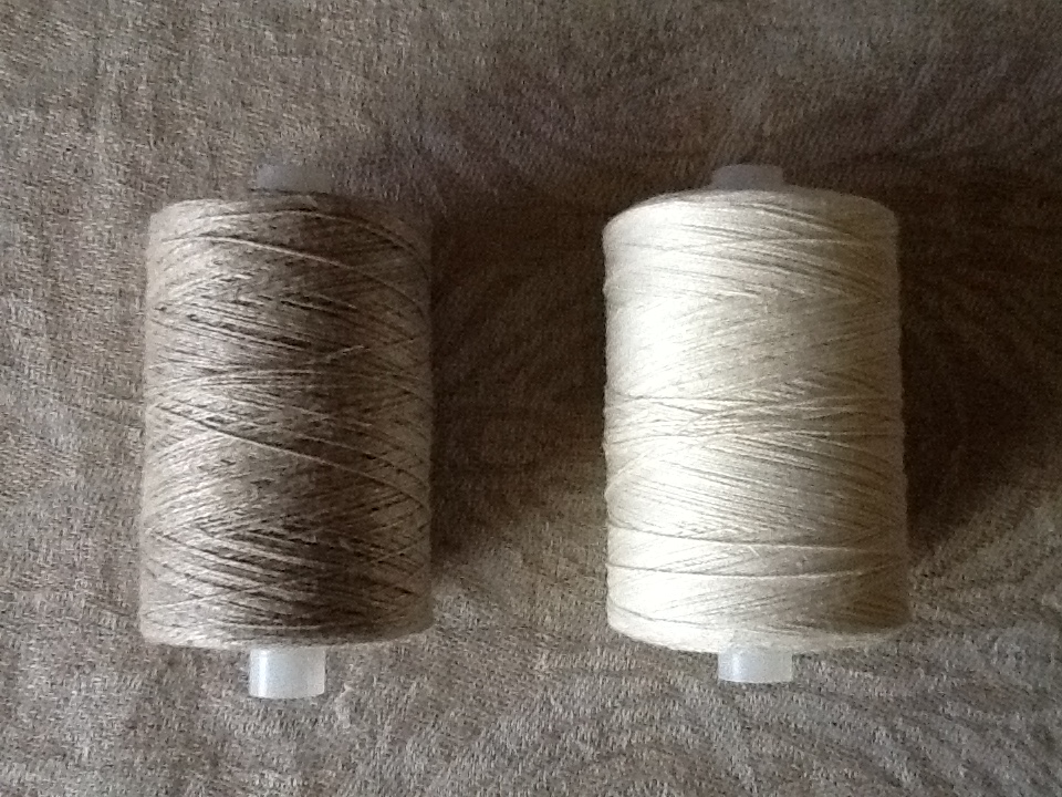 Linen thread for lace making. Pure linen thread. 1 pcs - Crealandia