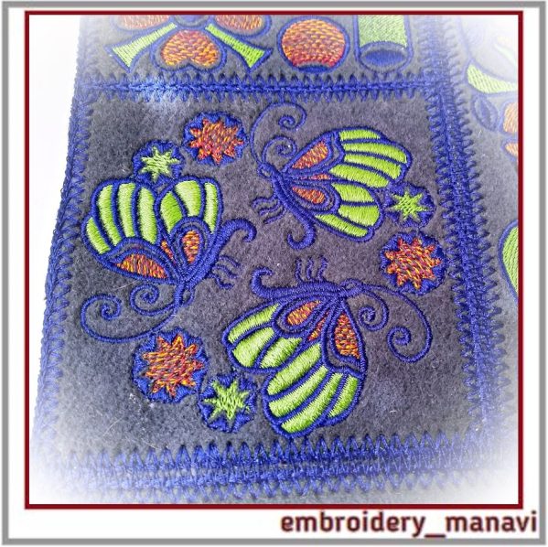 Machine Embroidery designs bundles 4 with Moths of 5 designs