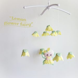 Felt baby mobile