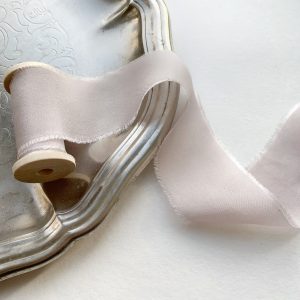 Moonstone Silk Ribbon - KrasnovaSilk