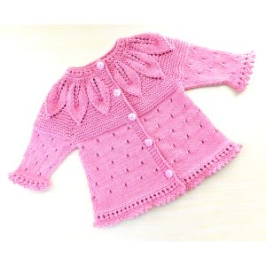 Handmade Marketplace 571 Top Down Seamless Raglan Cardigan Pattern
