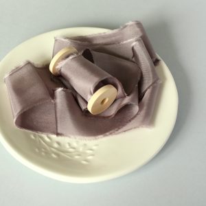 Wisteria Silk Ribbon - KrasnovaSilk