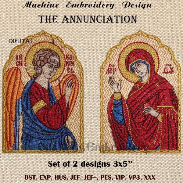 The Annunciation icons
