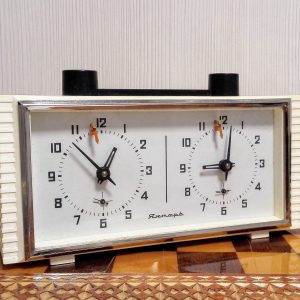 Vintage Soviet Chess Clock Jantar. Mechanical Chess Clock USSR