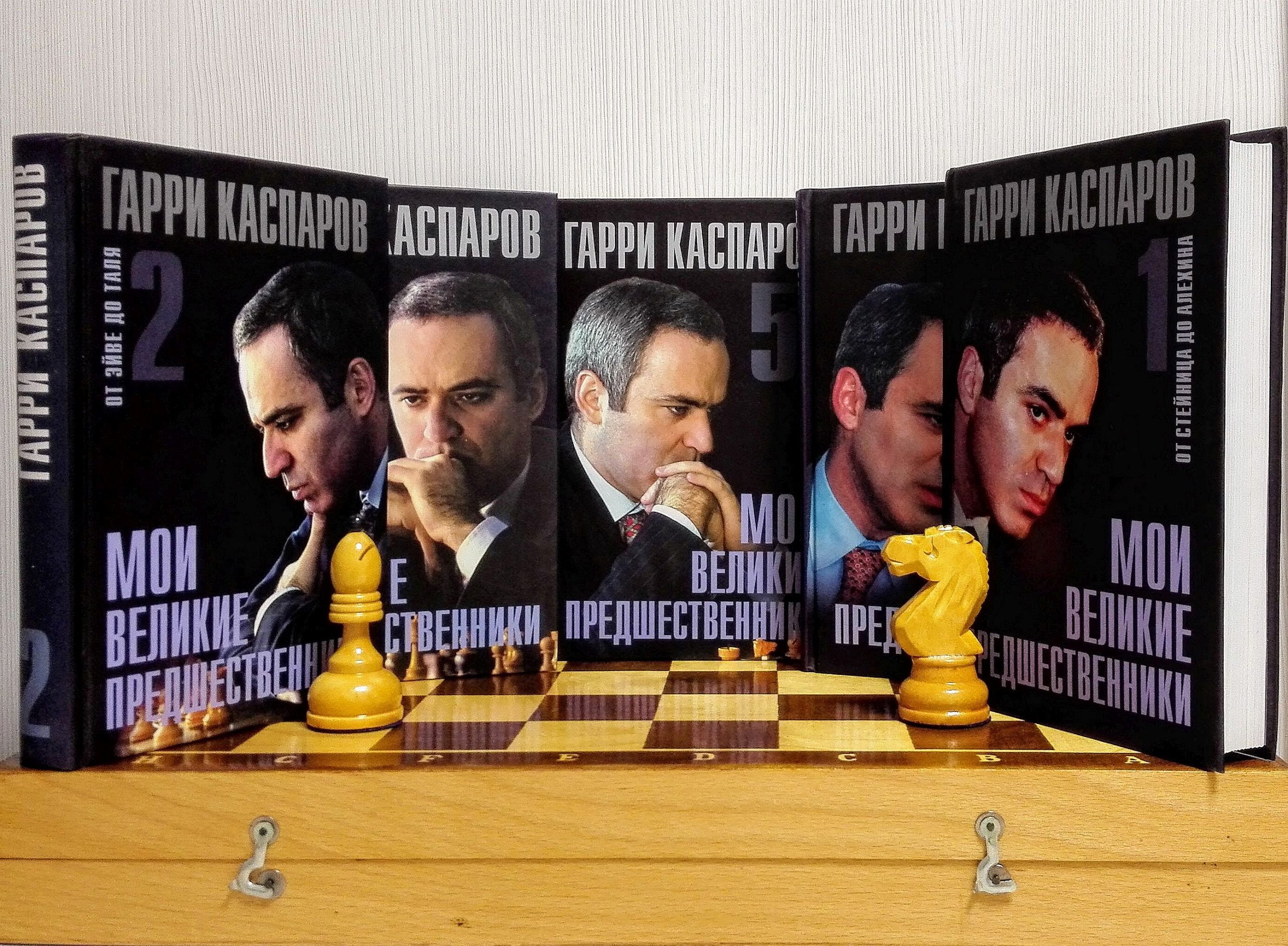 Garry Kasparov Vintage Soviet Chess Books. Antique Chess