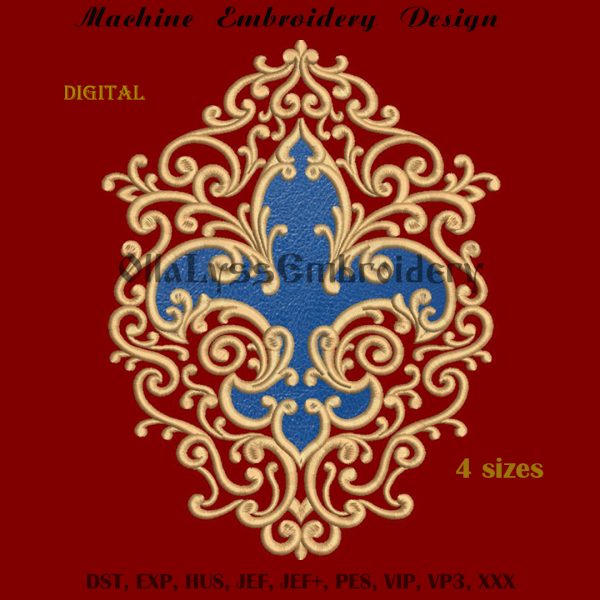 Fleur de Lis applique