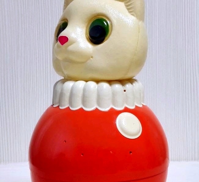 Squirrel Vintage Soviet Toy Roly Poly. Musical Nevalyashka USSR 7 Squirrel Vintage Soviet Toy Roly Poly. Musical Nevalyashka USSR - Image 7