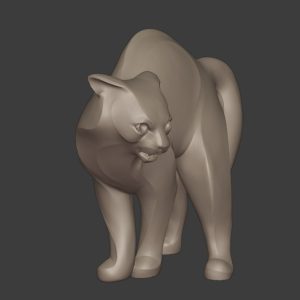 3d model Custom for Steven 5 Christmas cats Helloween cat