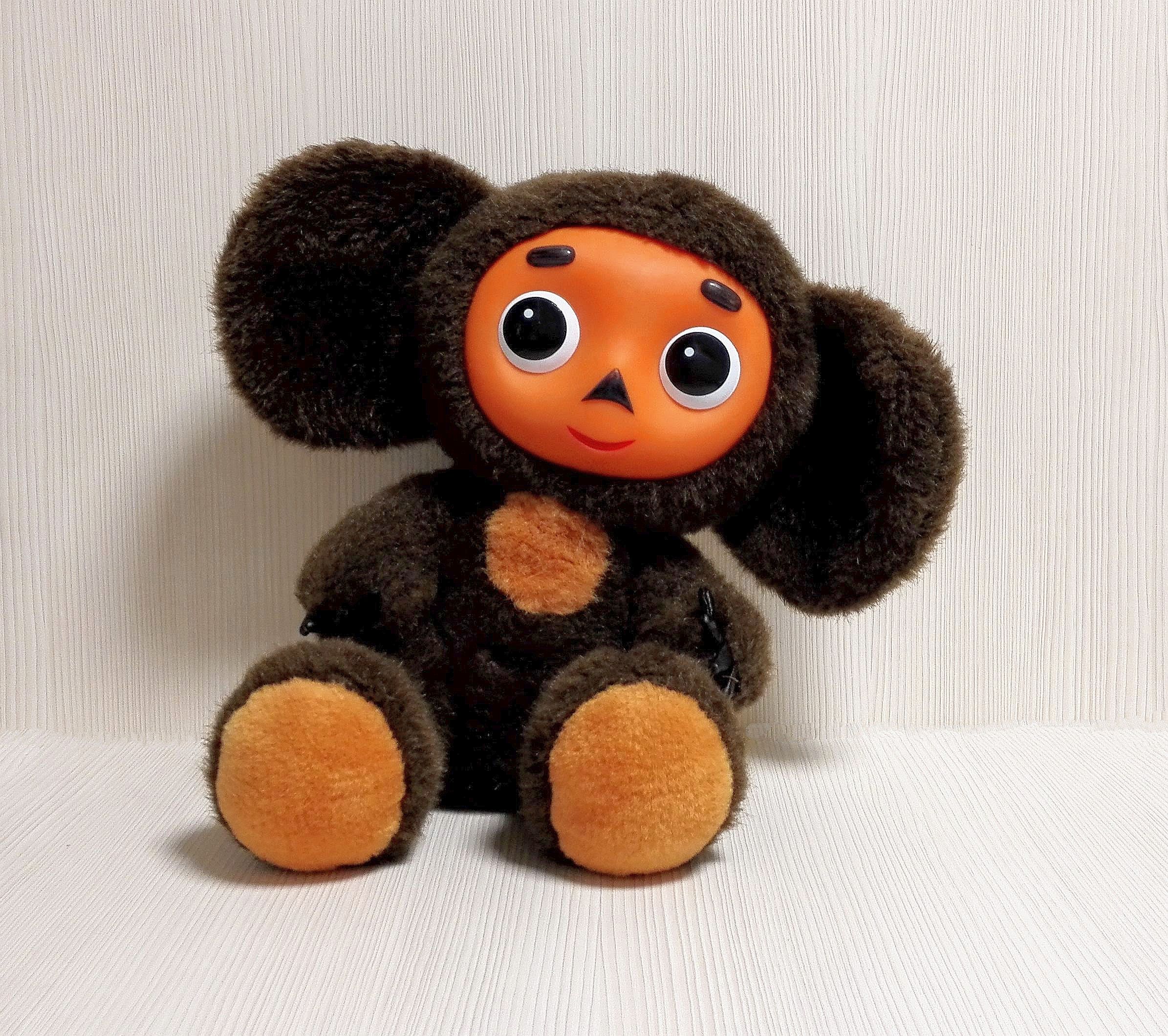 New Cheburashka Plush Toy Big Eyes Monkey Russia Movie 30cm Doll Anime Baby  Kid Cute Sleep Doll Toys For Children Family Gift - AliExpress