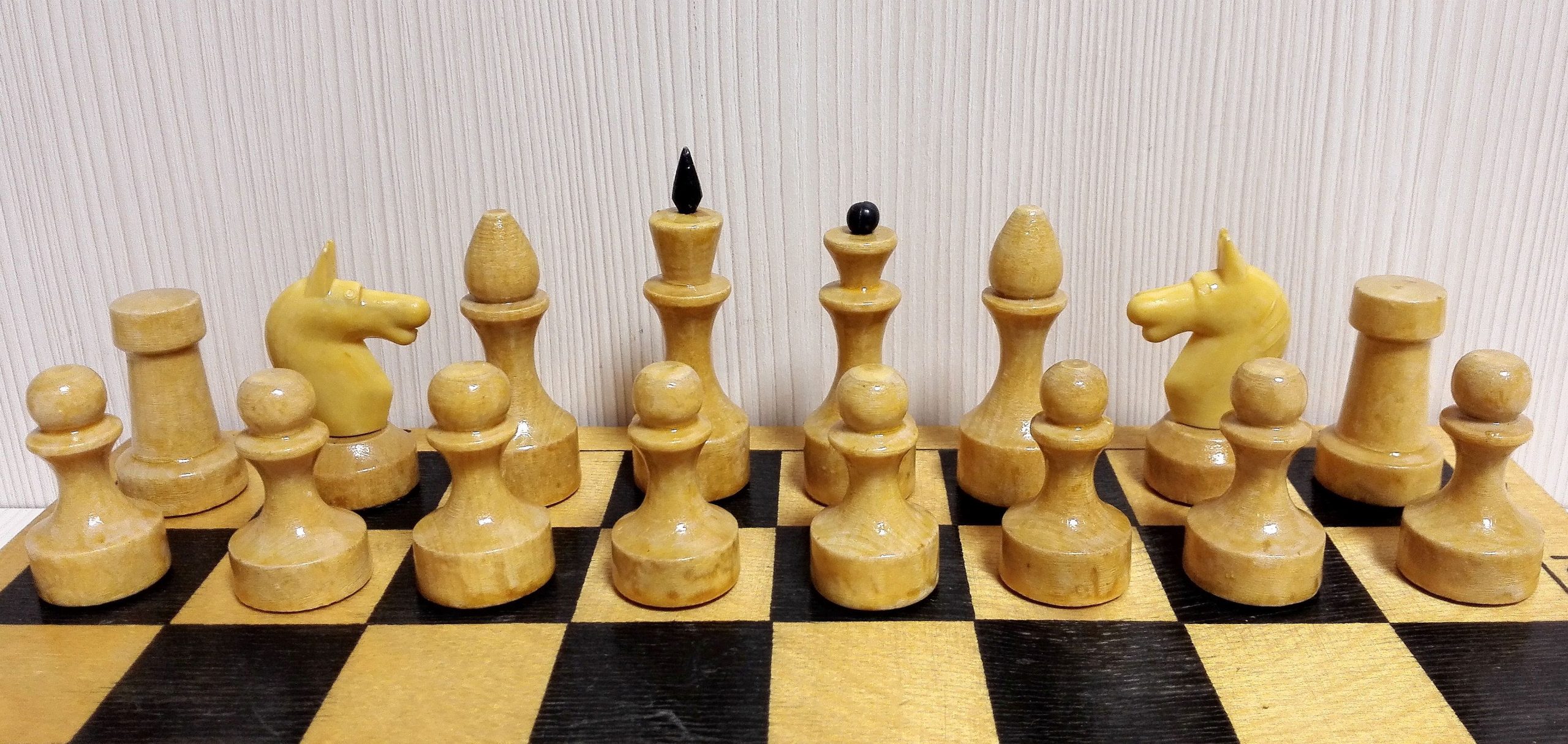 Soviet Antique Chess set with chessboard. Russian Vintage chess 3 Soviet Antique Chess set with chessboard. Russian Vintage chess - Image 3