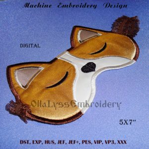 Home 1191 Corgi Sleeping Mask ITH