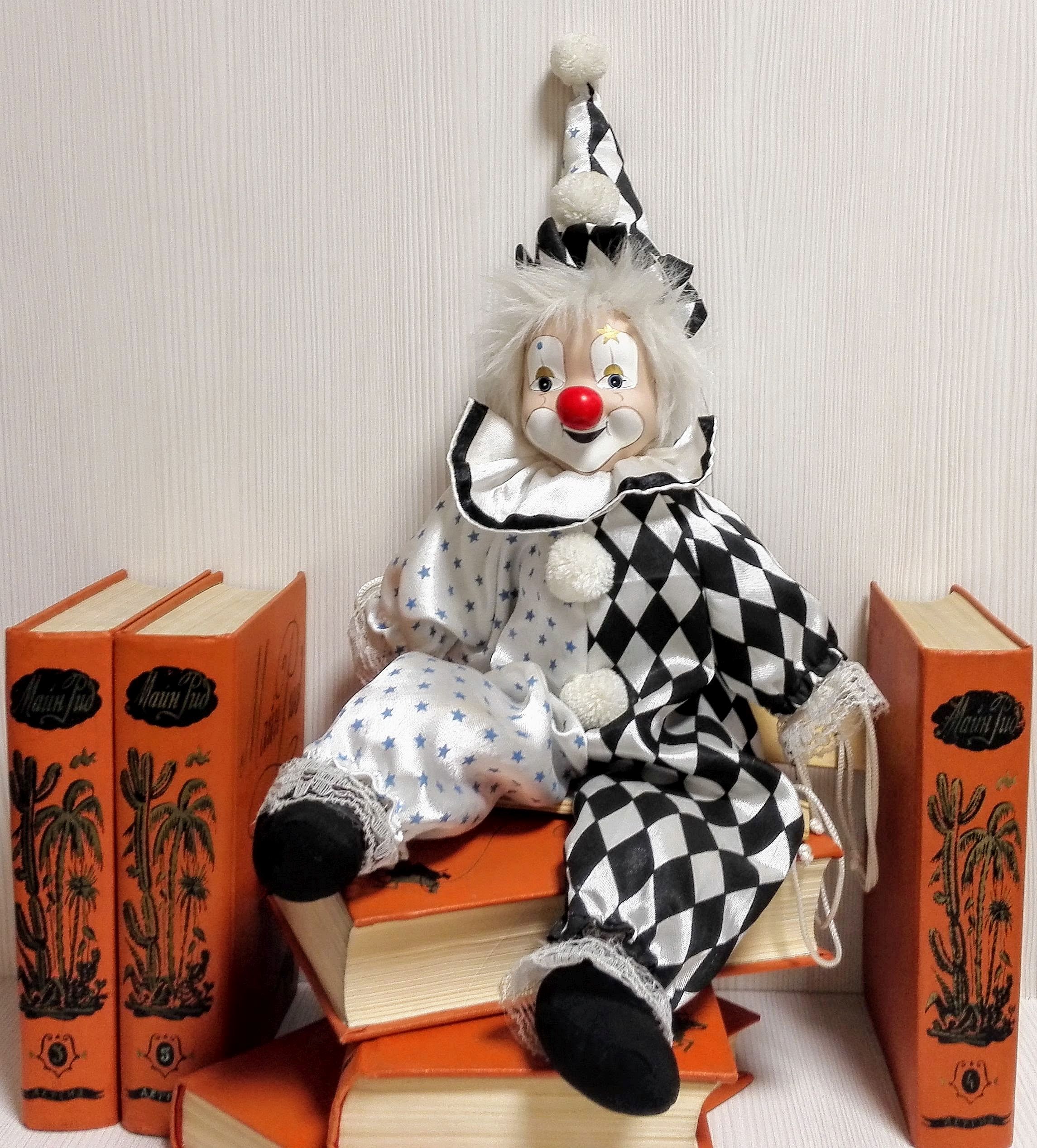 Vintage cheap clown doll