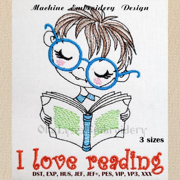 reading boy