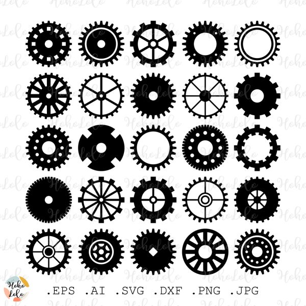 Gear Wheel Svg