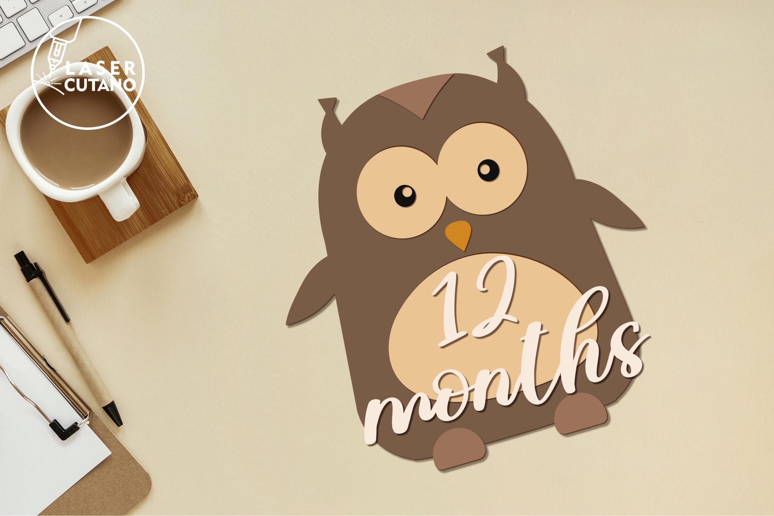 Monthly Milestone Bundle for Cute Baby Photos 5 Monthly Milestone Bundle for Cute Baby Photos - Image 5