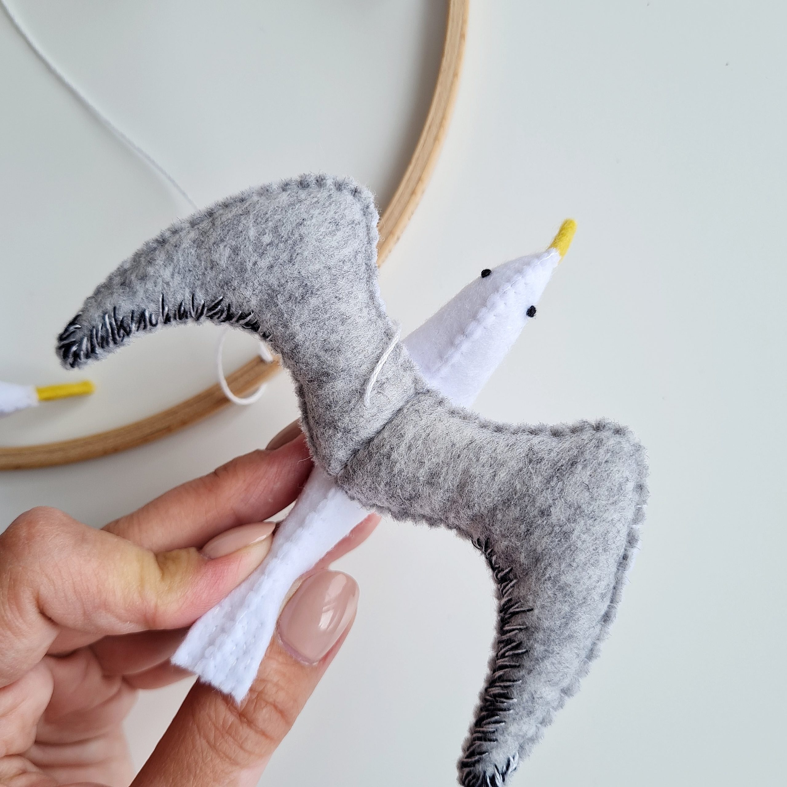seagull pattern DIY tutorial scaled