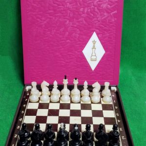 Vintage Soviet Magnetic Travel chess.Pocket chess.Road chess USSR