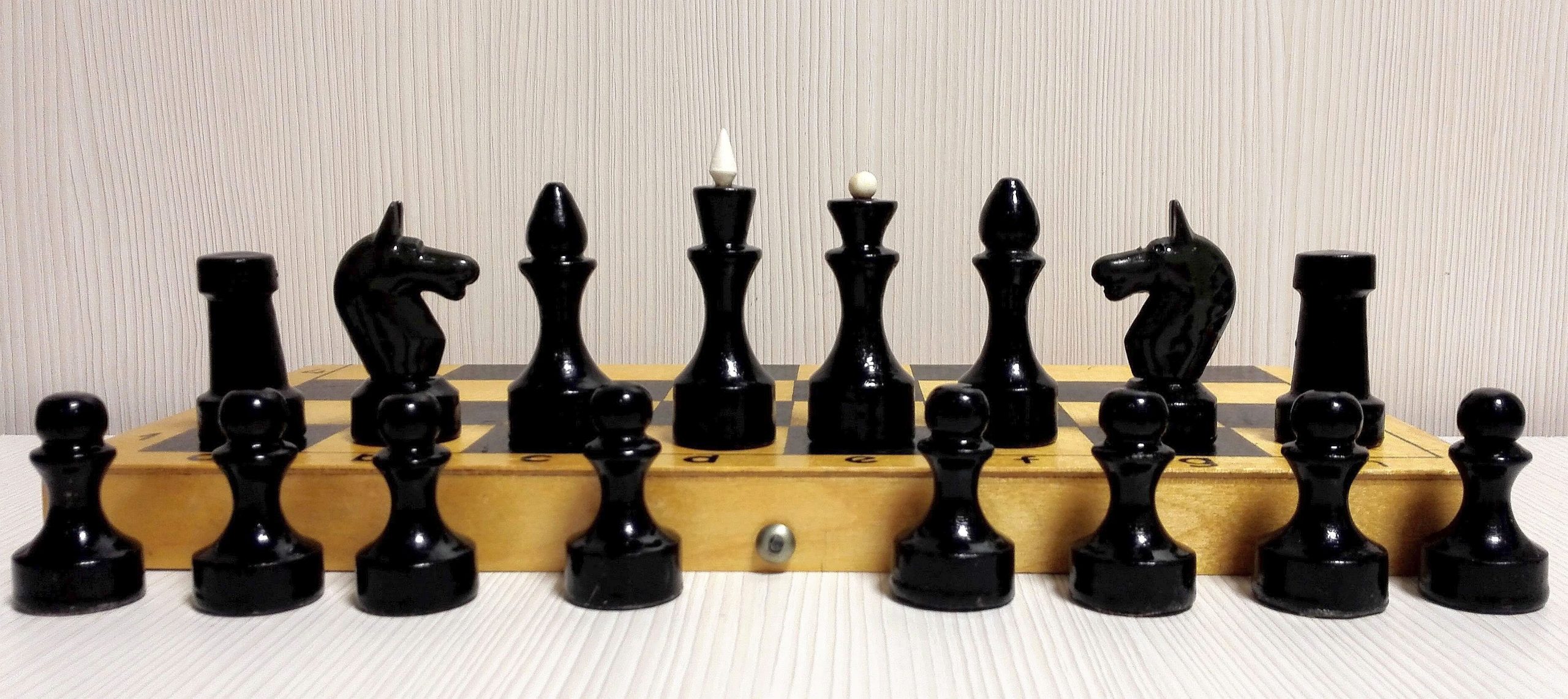 Soviet Antique Chess set with chessboard. Russian Vintage chess 7 Soviet Antique Chess set with chessboard. Russian Vintage chess - Image 7