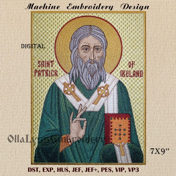 Saint Patrick Of Ireland Icon