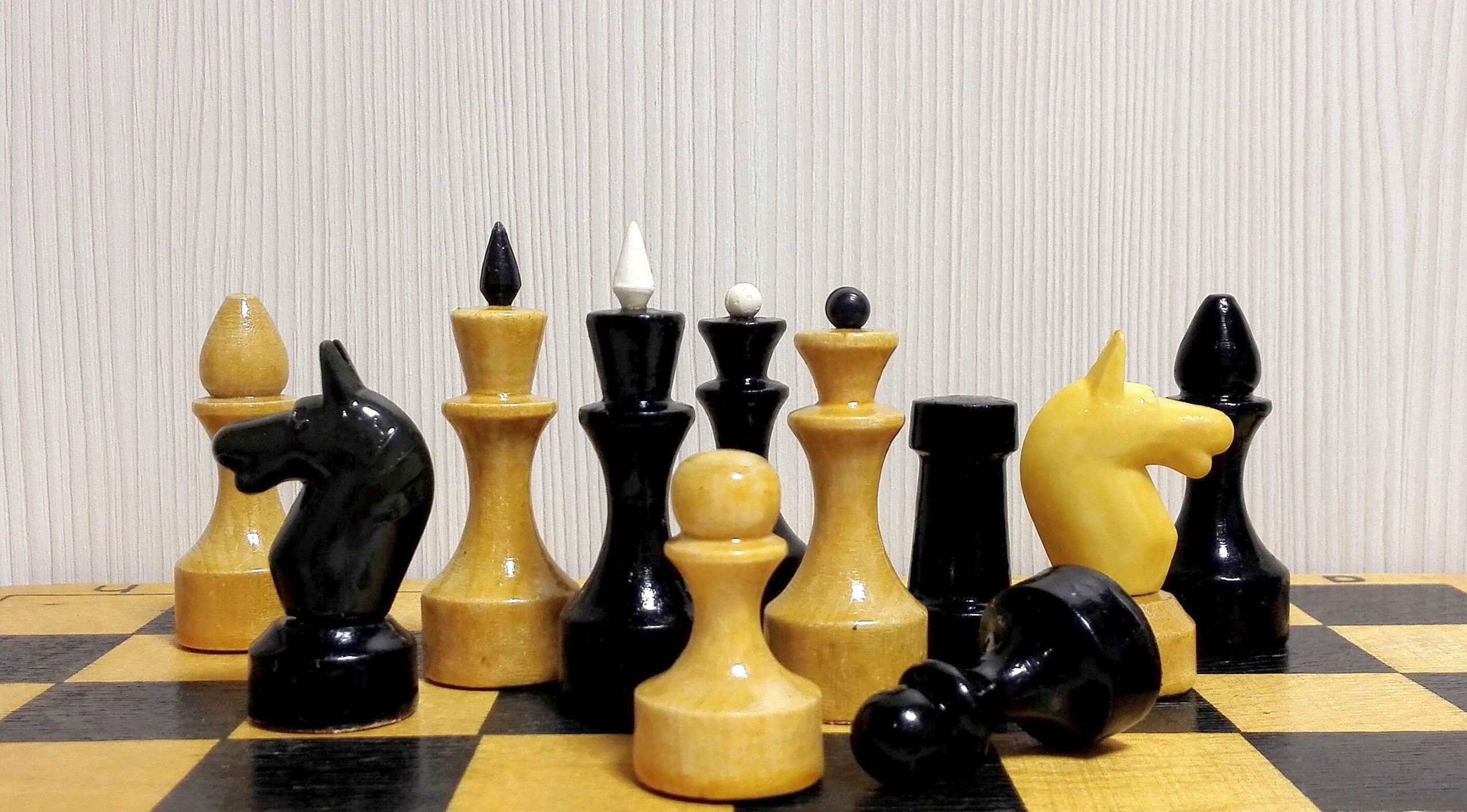 Soviet Antique Chess set with chessboard. Russian Vintage chess 9 Soviet Antique Chess set with chessboard. Russian Vintage chess - Image 9