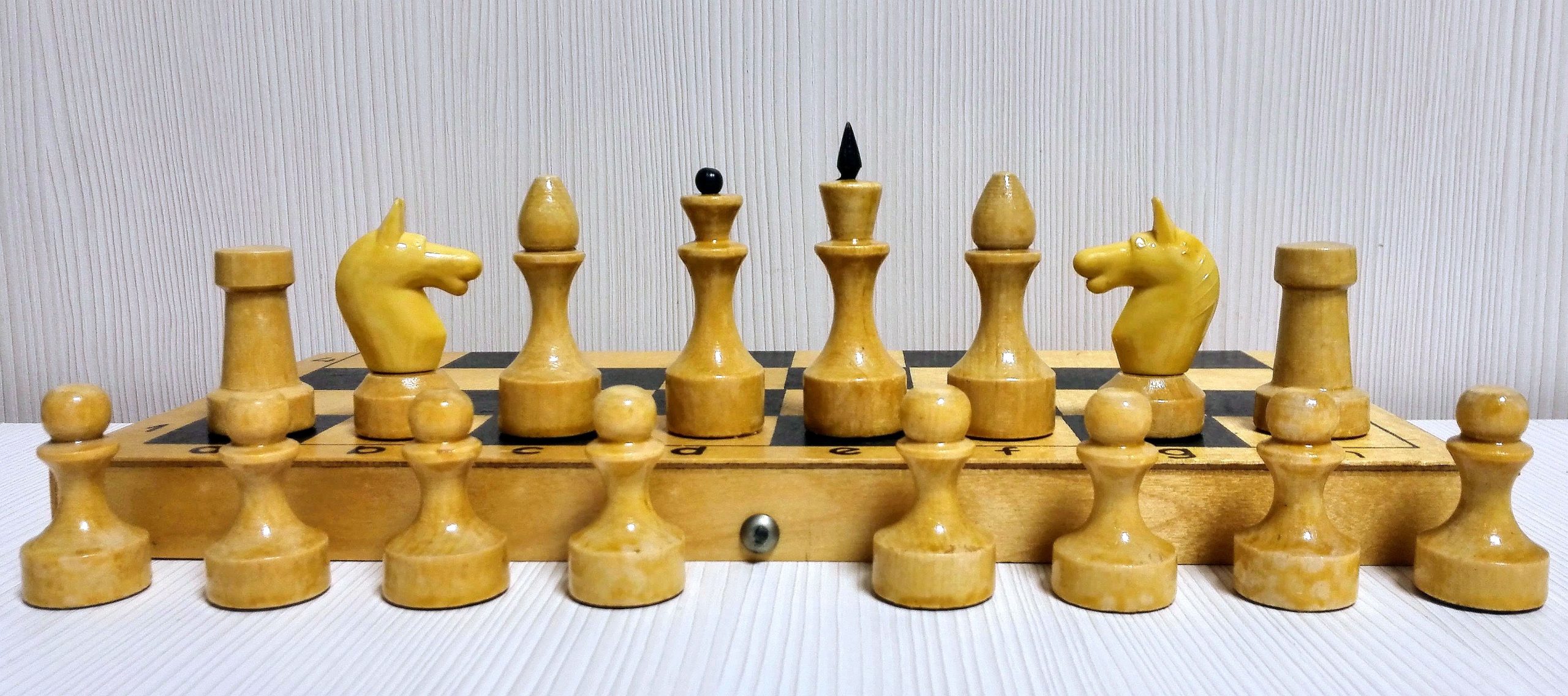 Soviet Antique Chess set with chessboard. Russian Vintage chess 8 Soviet Antique Chess set with chessboard. Russian Vintage chess - Image 8