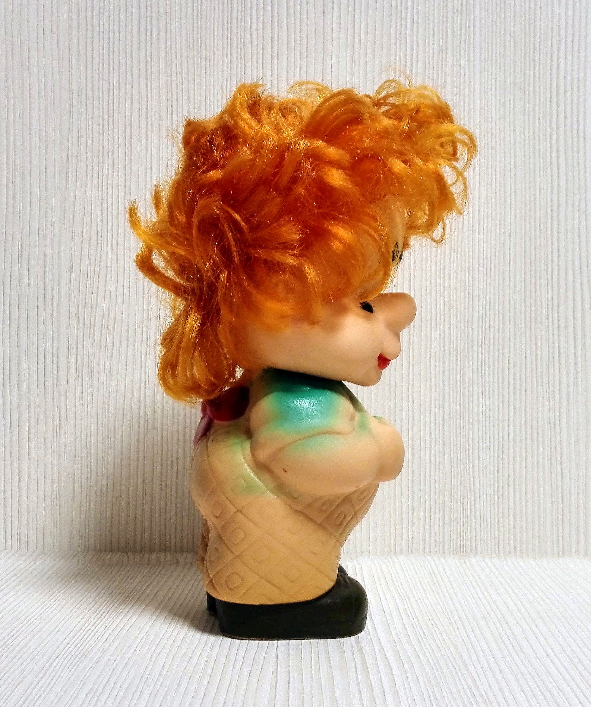 vintage rubber doll