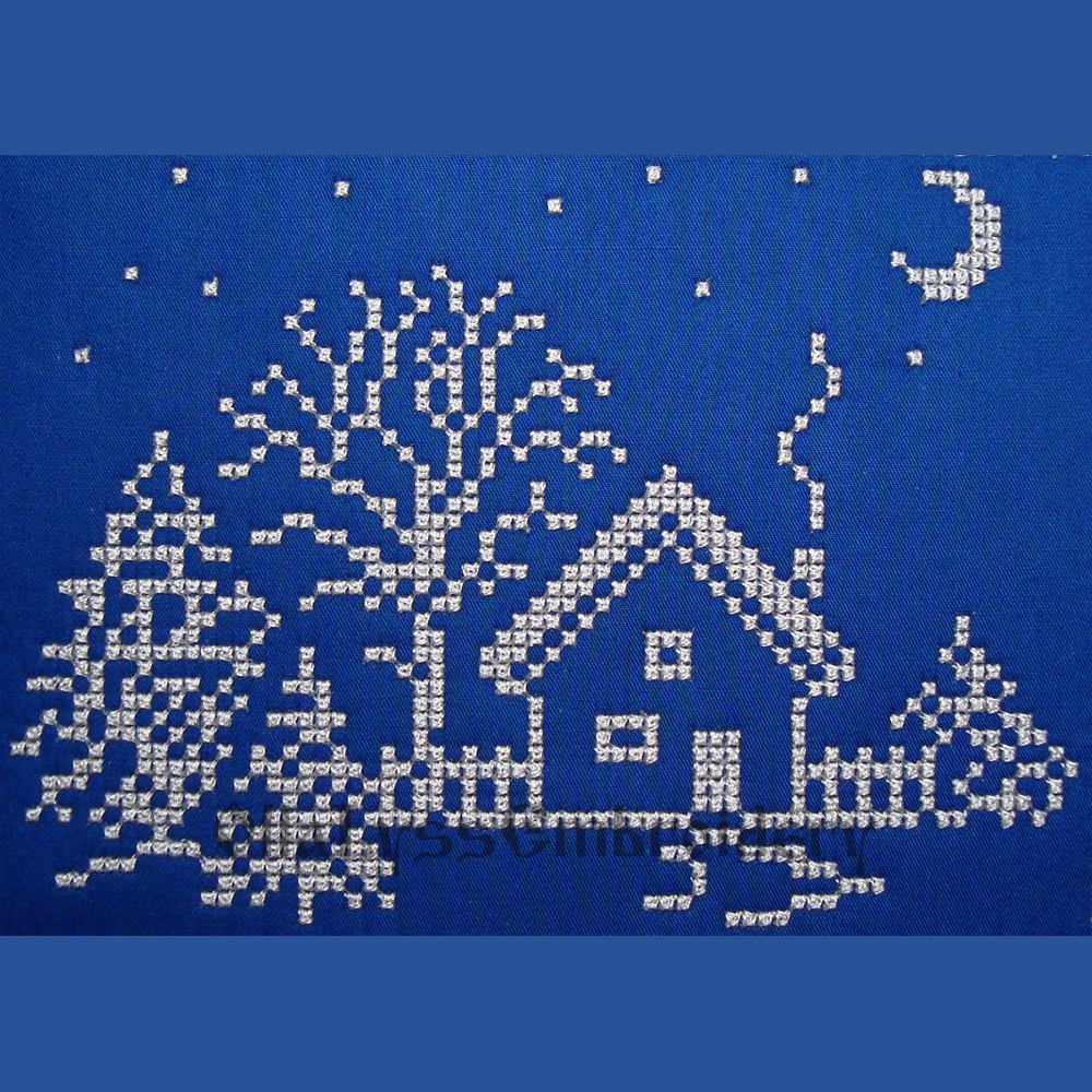 Christmas night cross stitch