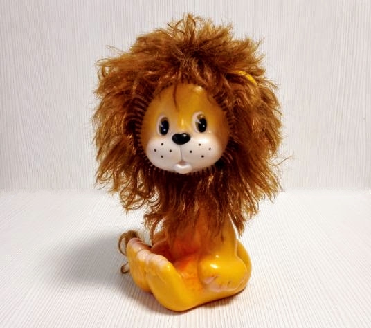 Rubber best sale lion toy