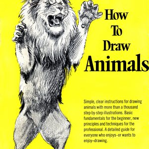 How To Draw Animals, 1977 year of publication. Training. Anatomy