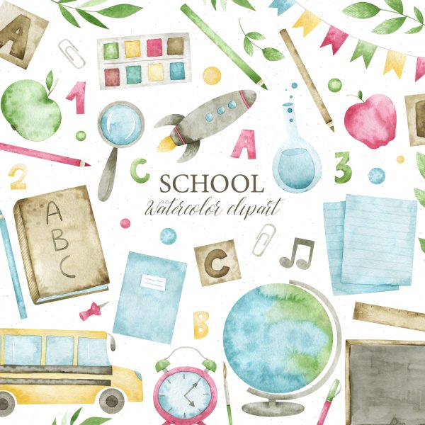 Back to school clip art