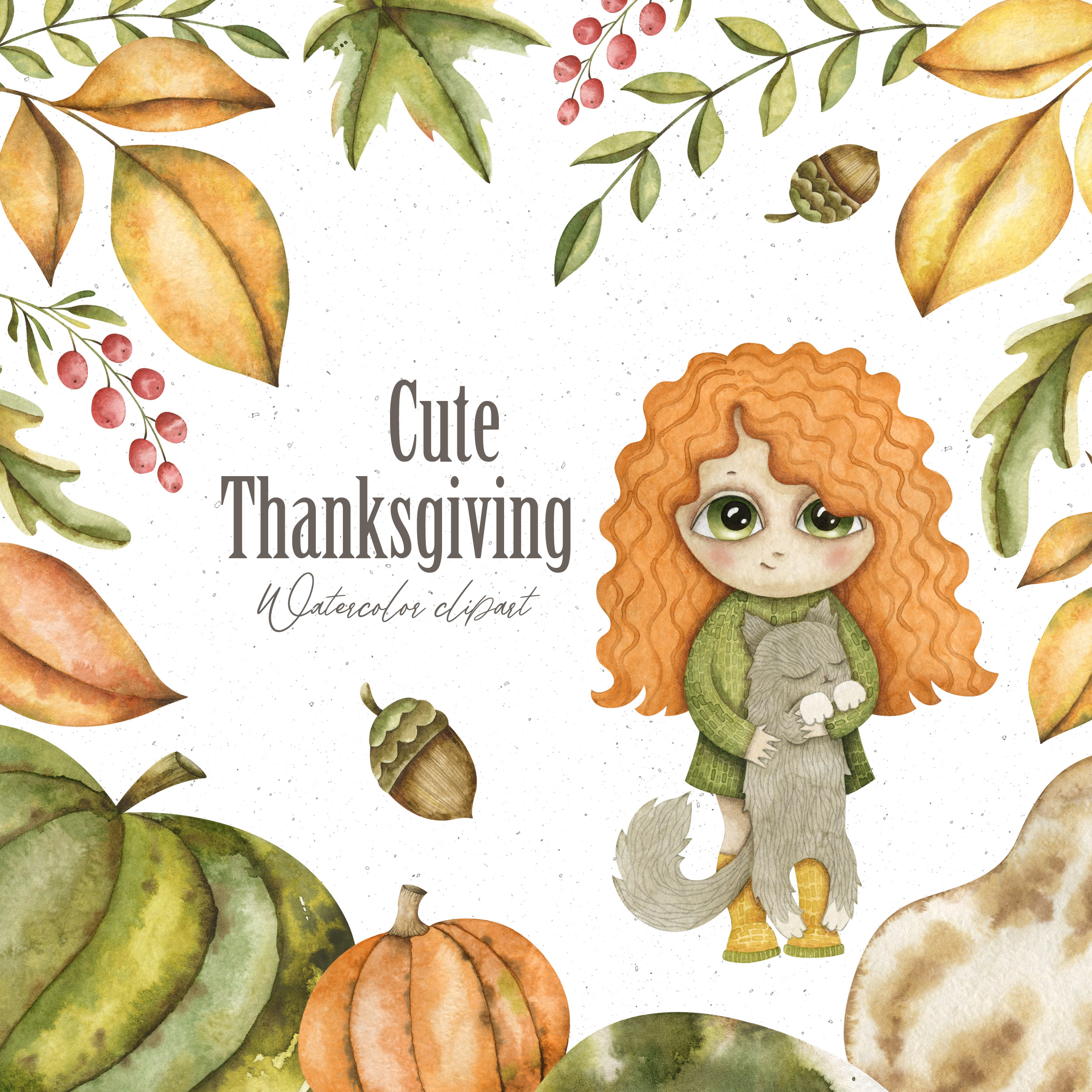 cute thanksgiving clip art