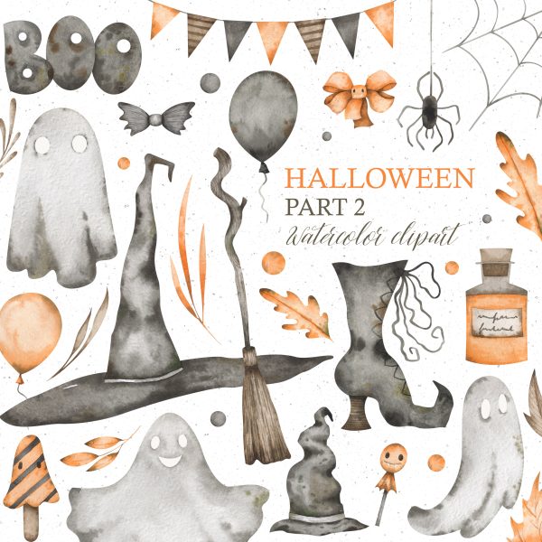 Halloween clip art, part 2