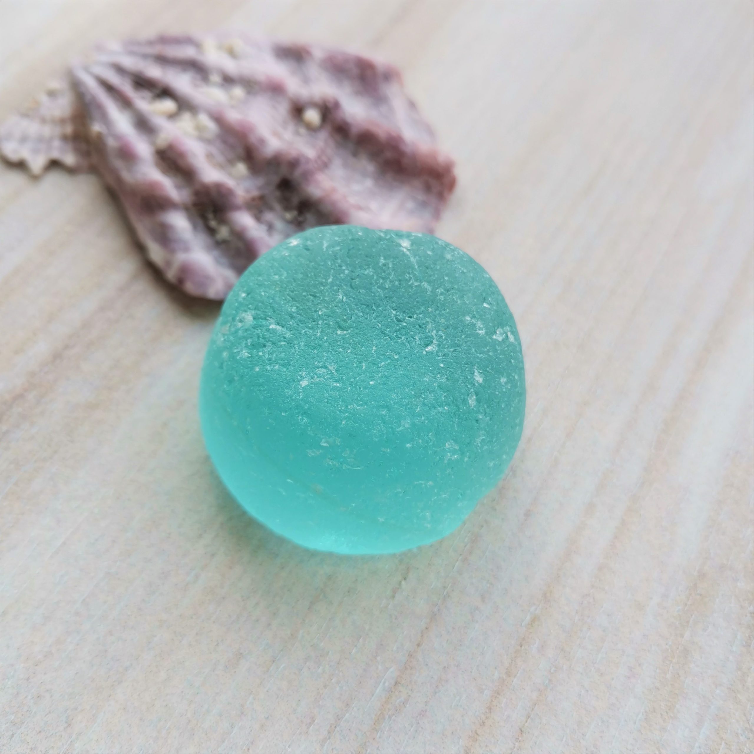 S&S® Worldwide Seafoam Sea Glass Beads