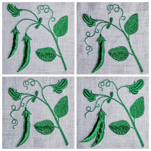 3d-effect-machine-embroidery-designs-peas-pods-and-flowers