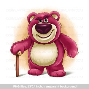 Bear Lotso, cartoon angry bear, pictures