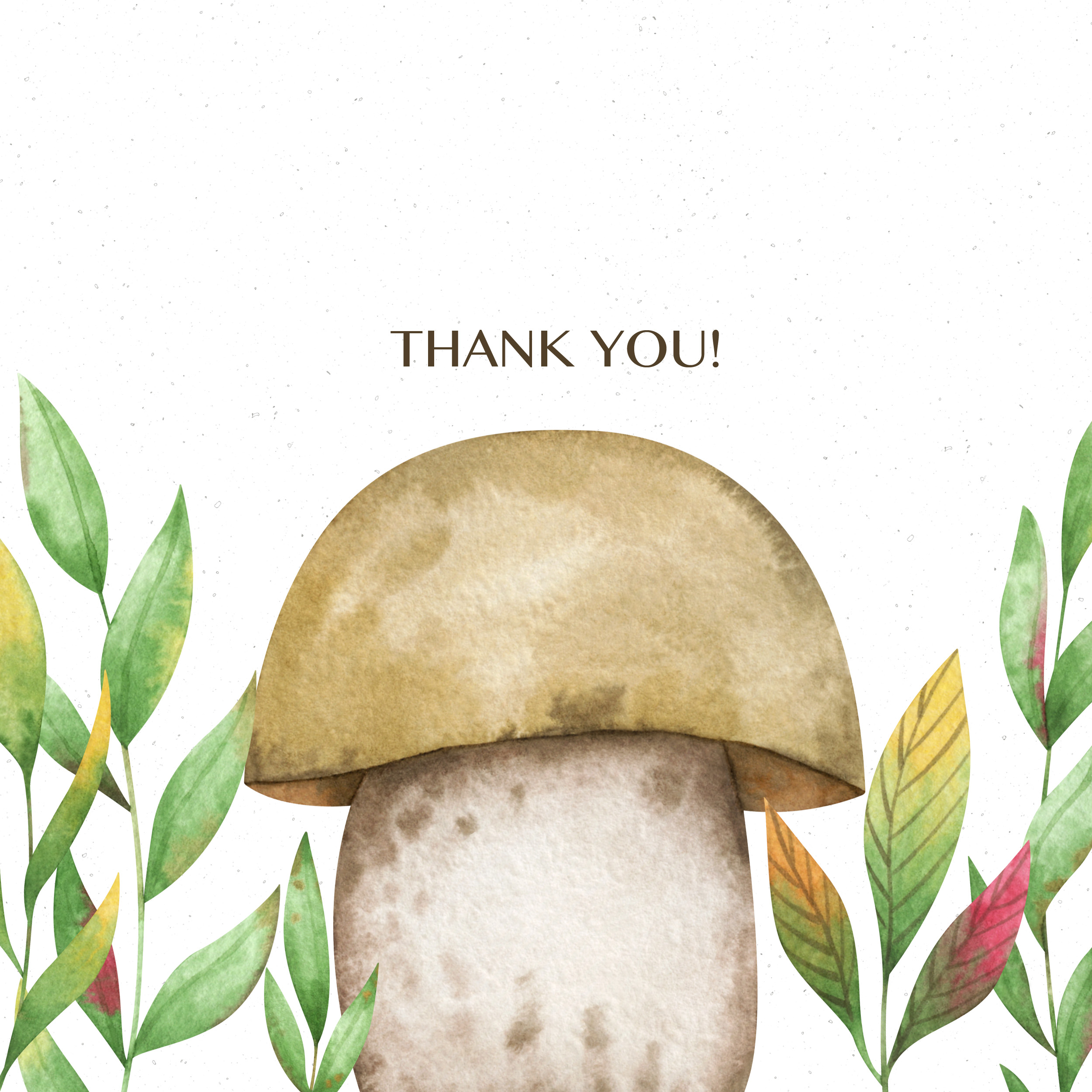 Watercolor fall clipart. Cozy autumn with trees, mushrooms, oak 7 Watercolor fall clipart. Cozy autumn with trees, mushrooms, oak - Image 7