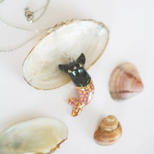 Mermaid Cat Necklace