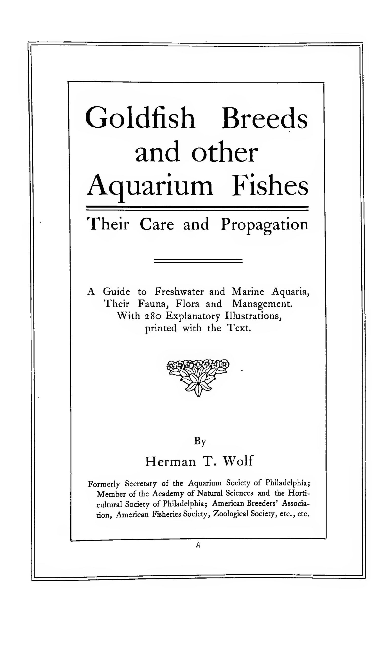 Aquarium. A complete guide to the maintenance of all types of aquarium fish, plants and aquariums. Encyclopedia of Aquarium.