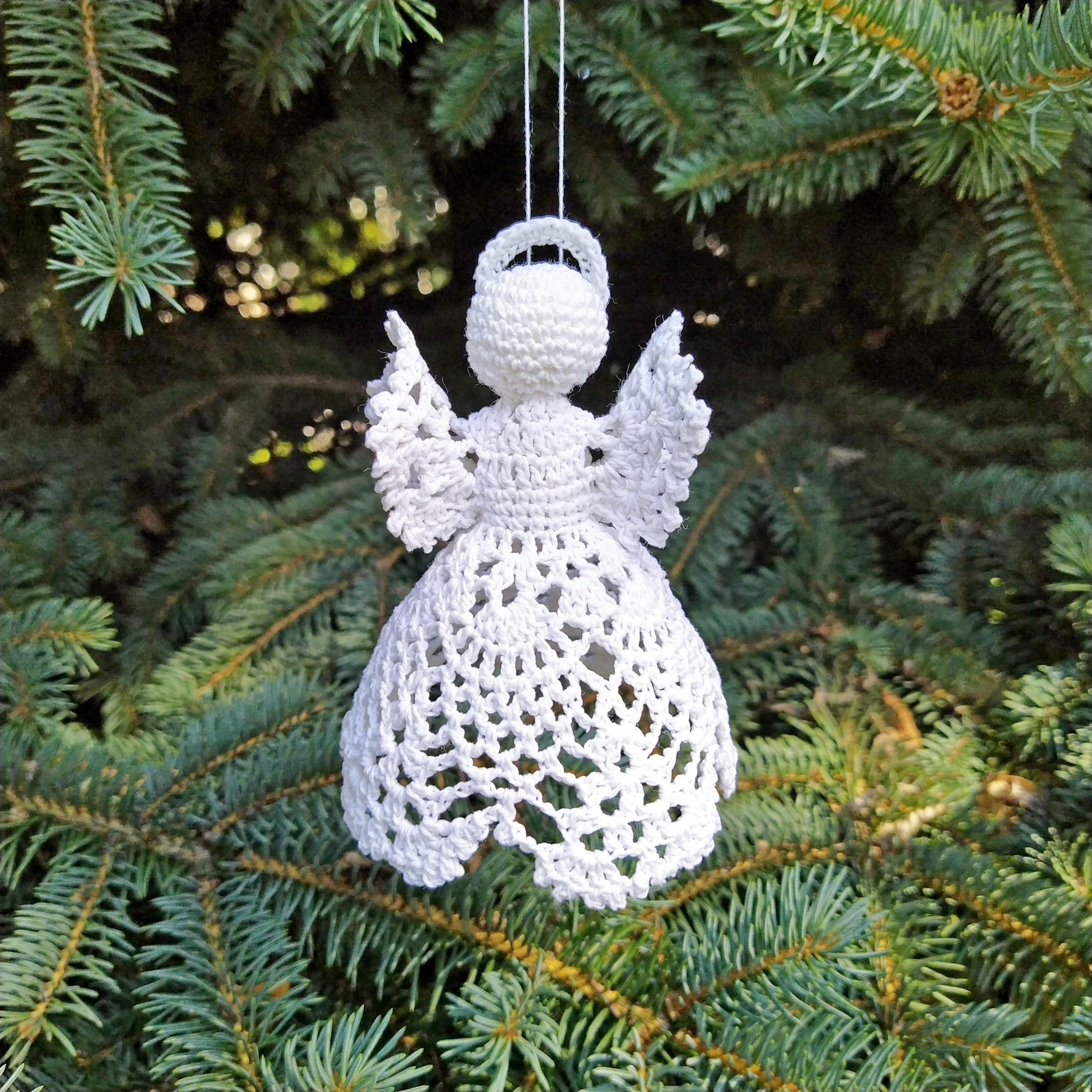 Christmas tree ball and angel hair, christmas decoration Stock