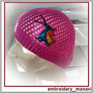 DigitalMachineEmbroideryDesignMysteriousunusualbird