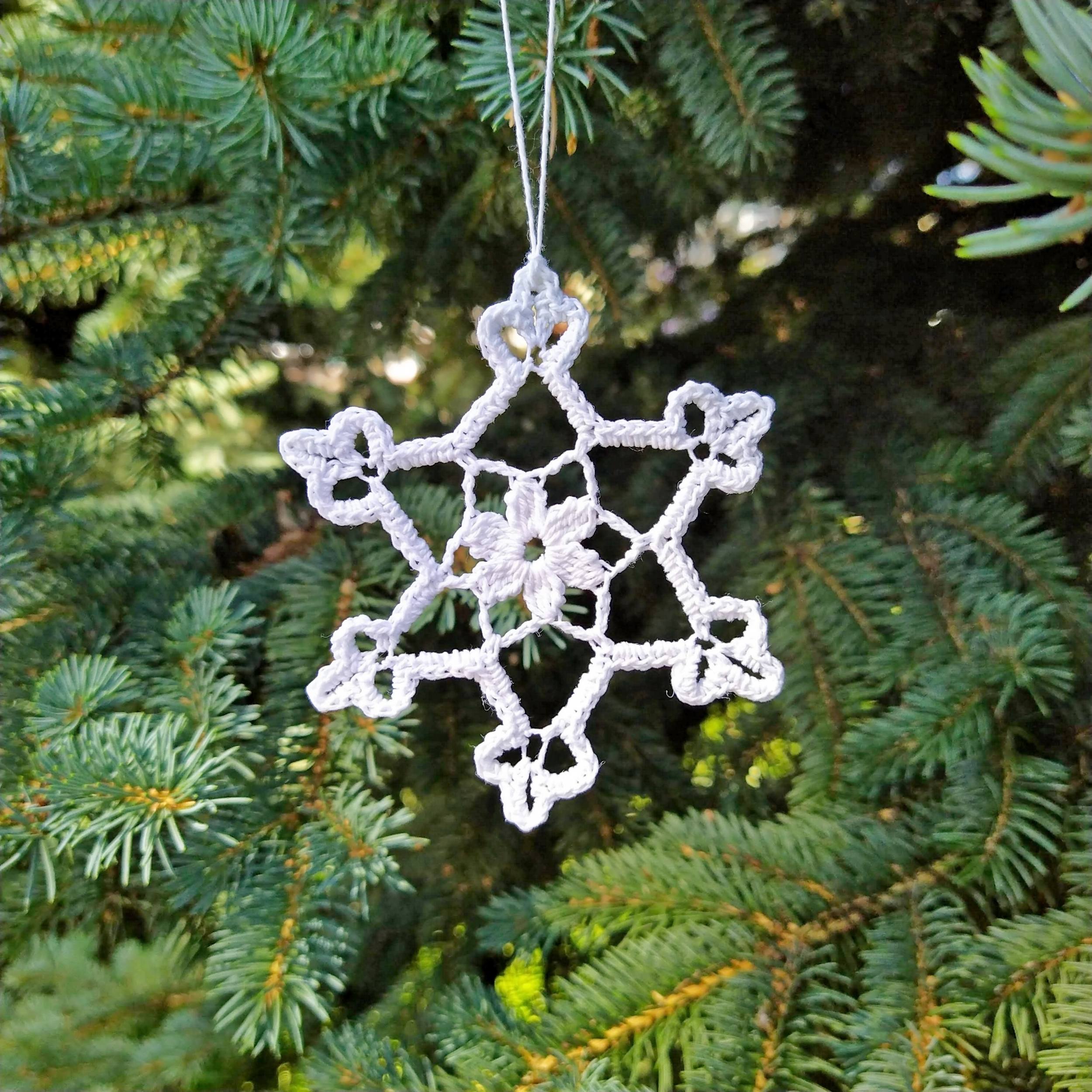 Elegant Ornament Large Snowflake Ornament Christmas Decorations