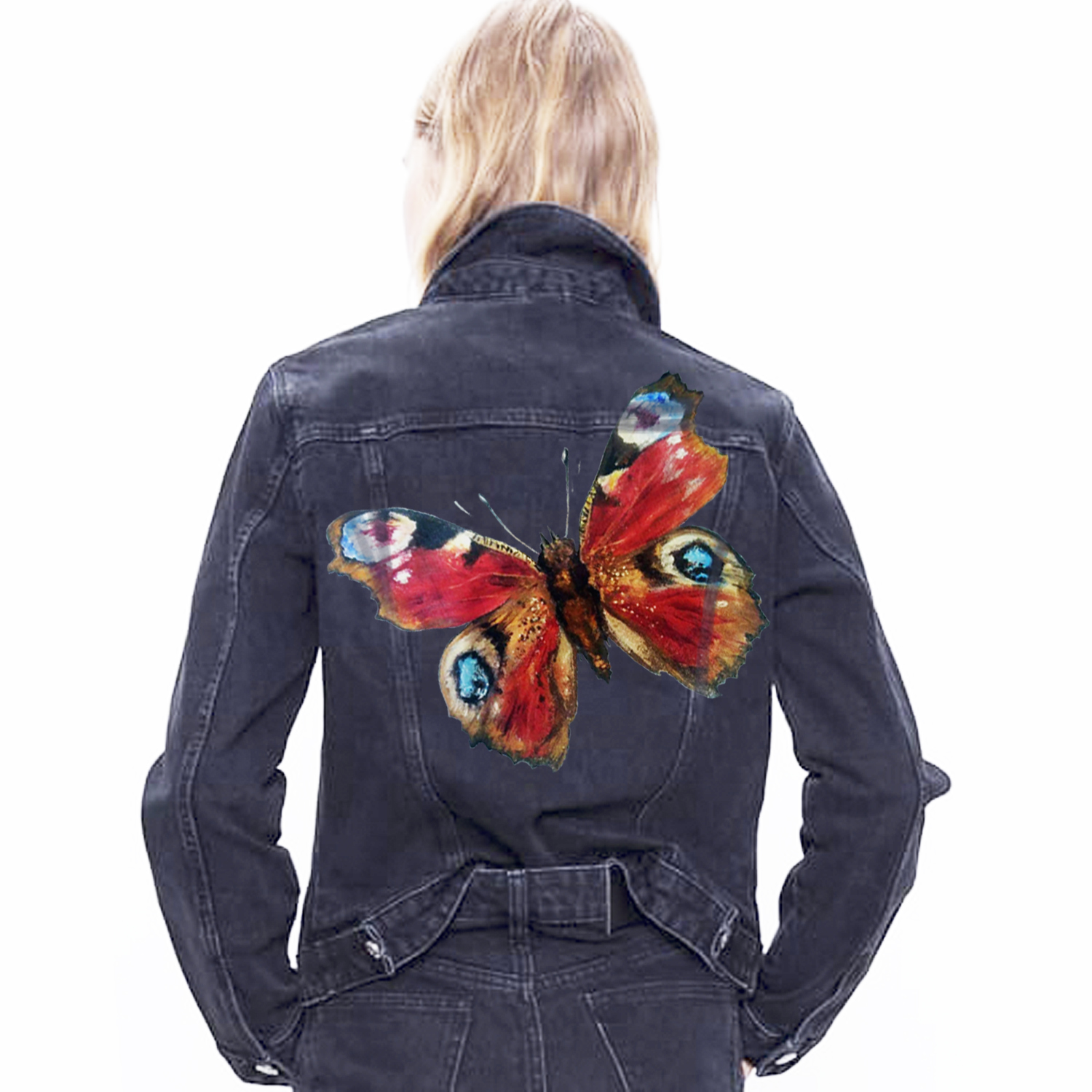 Buy Hand-Painted Denim Jacket Online