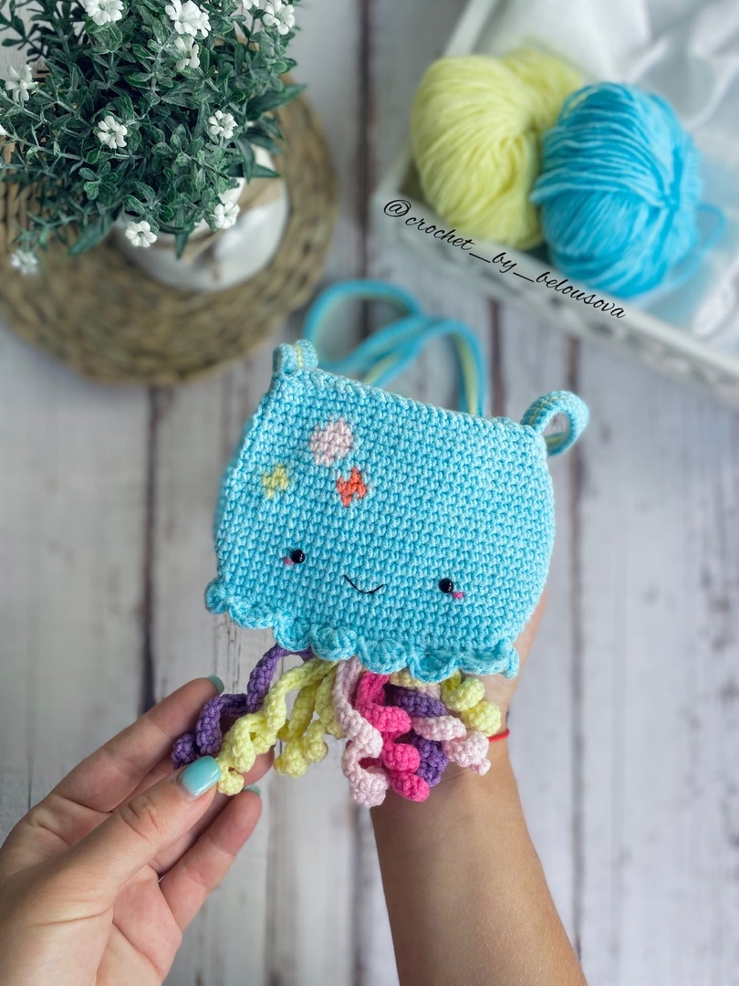 Crochet pattern bag purse cat kitty pdf tutorial - Crealandia